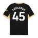 Manchester City Abdukodir Khusanov #45 Venkovní Dres 2026-27 Krátkým Rukávem Manchester City Abdukodir Khusanov #45 Venkovní Dres 2026-27 Krátkým Rukávem